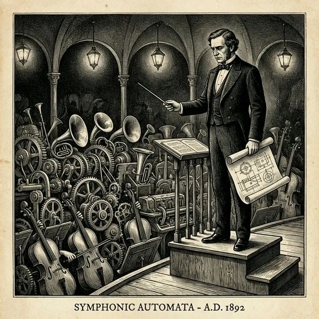 He does not play a note. He ensures the symphony.