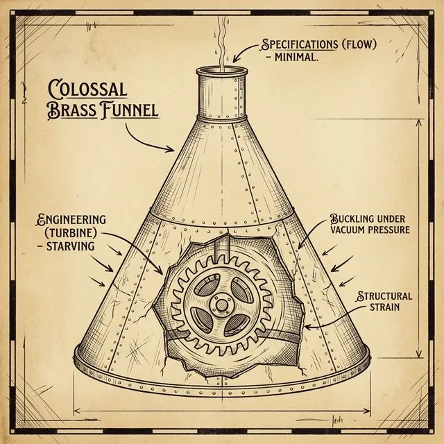 The machine is hungry.