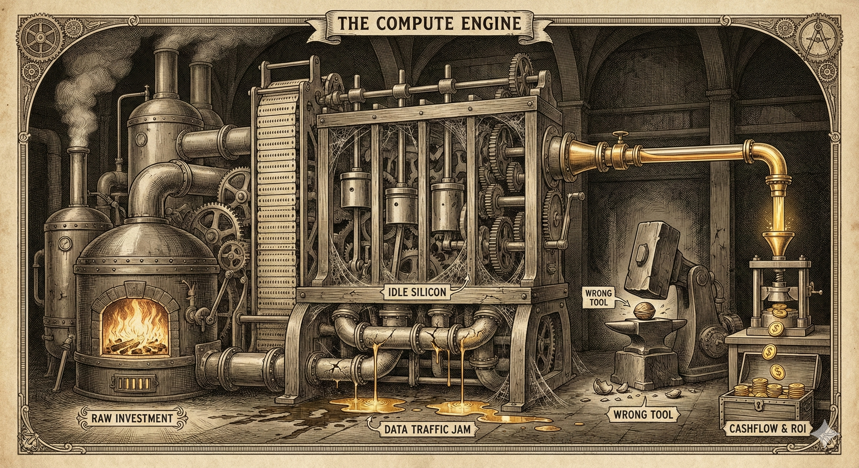 The Compute-to-Cashflow Gap