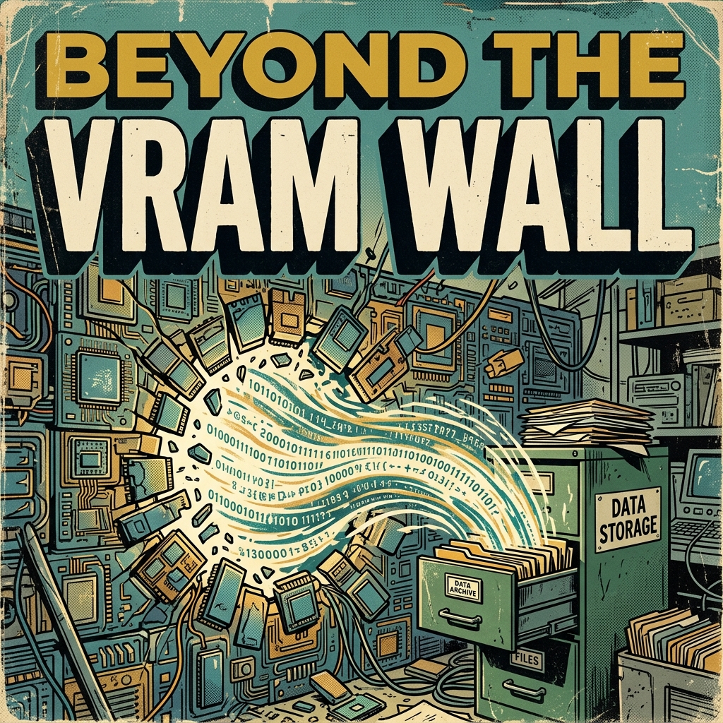 Hierarchical KV Caching: Scaling Context Beyond VRAM Limits