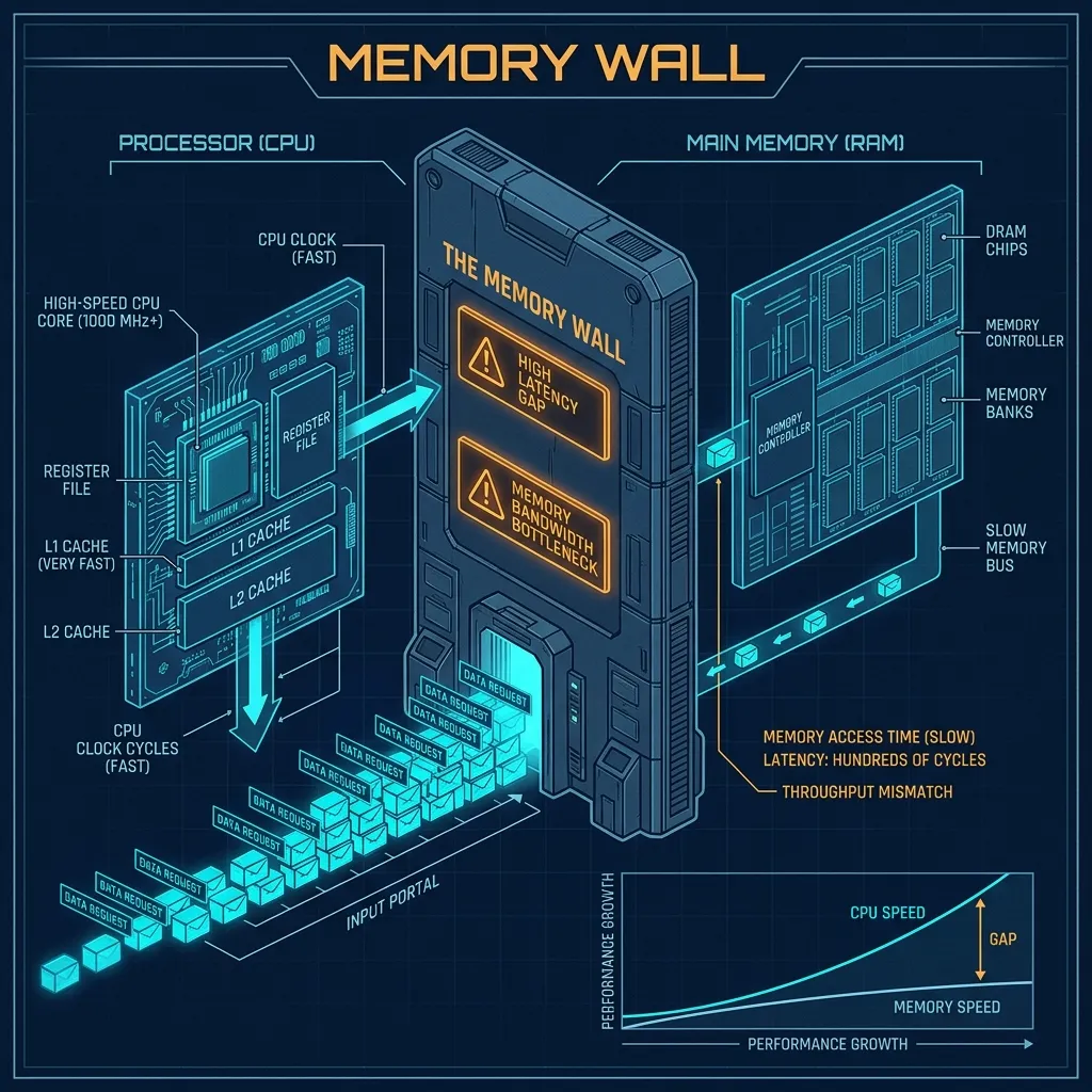 The Memory Wall Infographic