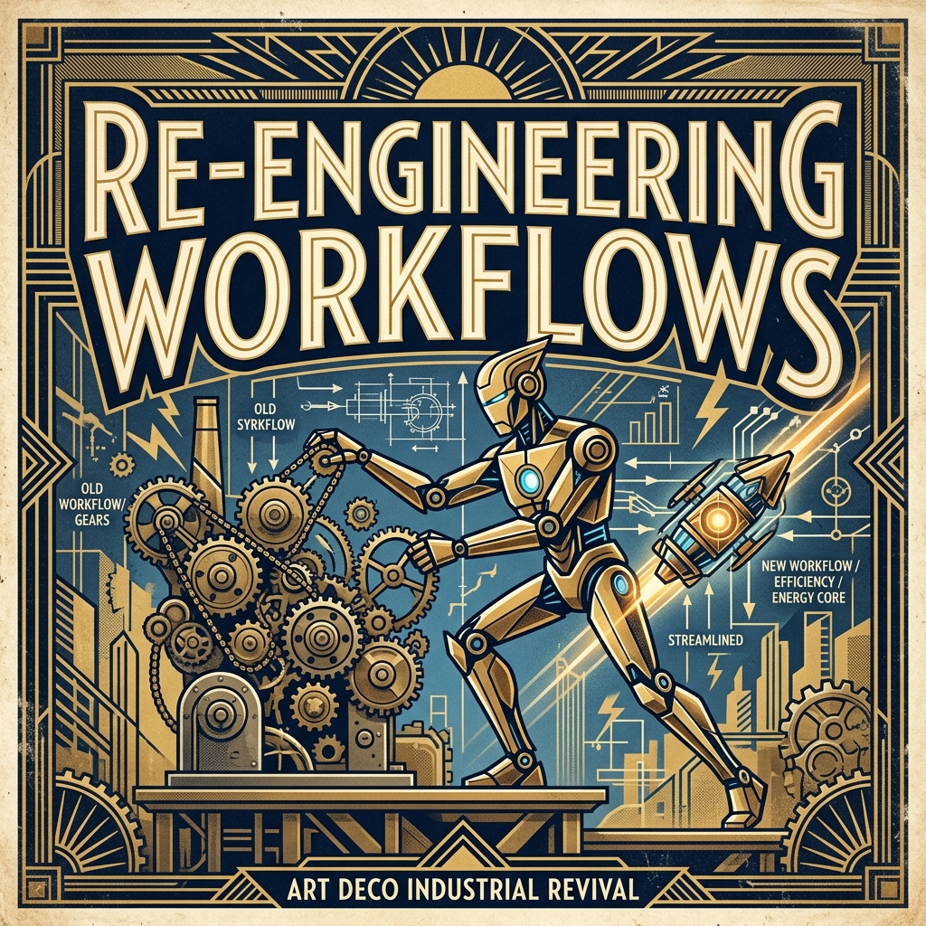 The End of "Tooling": Re-engineering Workflows