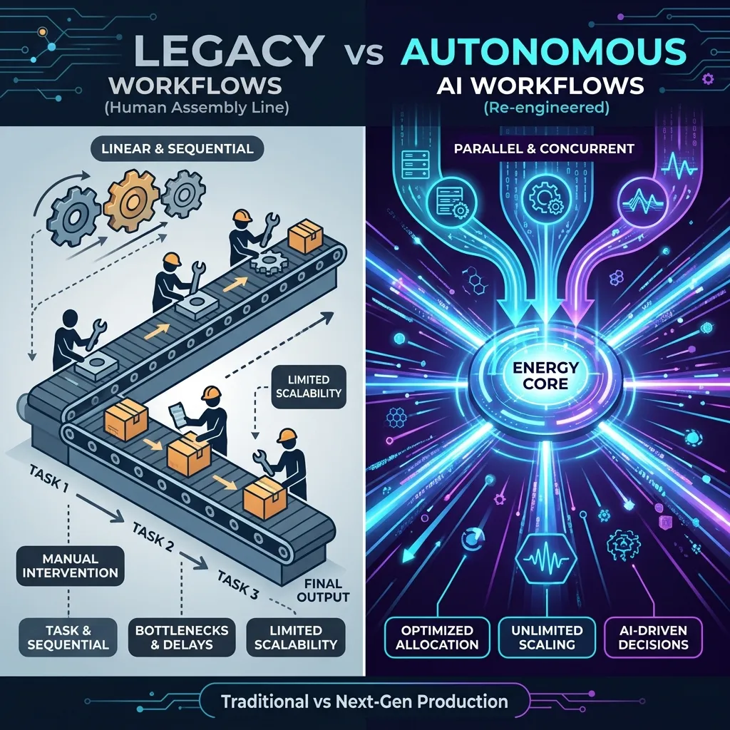 Legacy vs Autonomous Infographic