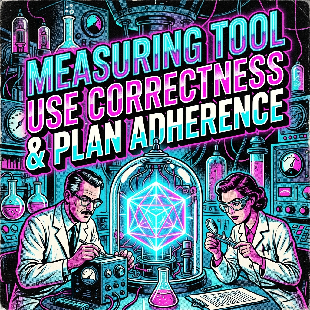 Measuring Tool Use Correctness & Plan Adherence