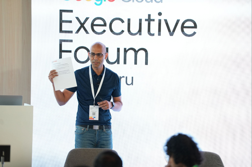 Co-Presentation with Google Cloud Leadership