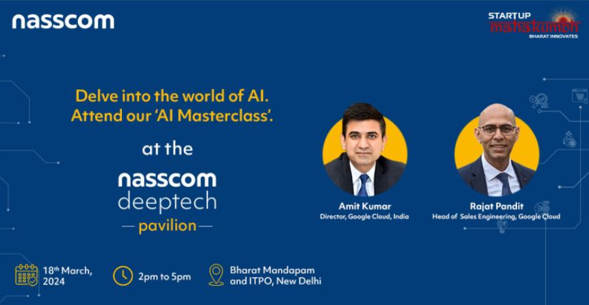 Speaker at Nasscom's Startup Mahakumbh